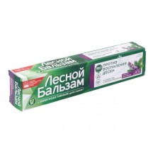 Dantų pasta "Lesnoj Balzam" su šalavijų ir alavijų ekstraktais bei vaistažolėmis 75 ml (Pasikeitė pakuotė!)